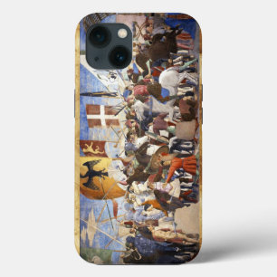 Etui iPhone 13 BATAILLE D'HÉRACLIE par Piero Della Francesca