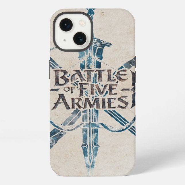 Coque iPhone BATAILLE DU logo CINQ ARMIES™ (Verso)