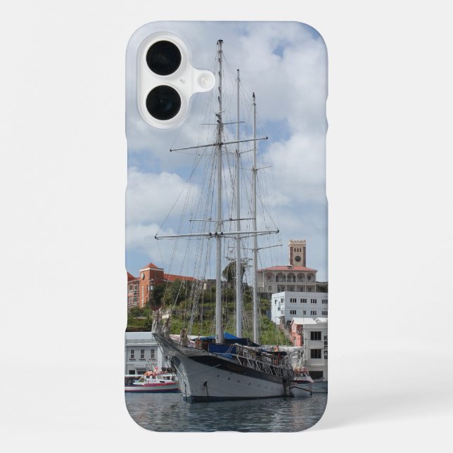 Coque iPhone Bateau à voile à Grenade (Verso)