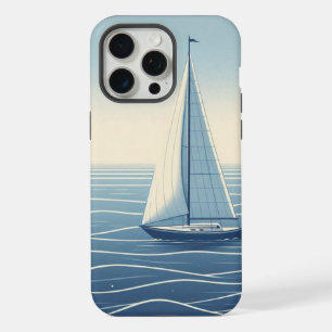 Coque iPhone 15 Pro Max Bateau à voile en haute mer