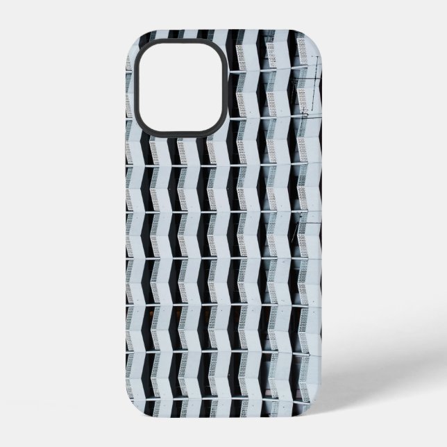 Coque iPhone Bâtiment peint en blanc (Verso)