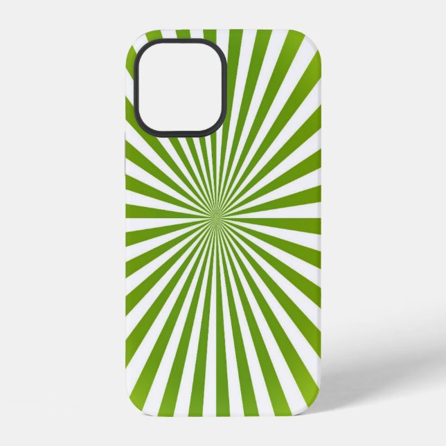 Coque iPhone bâton vert (Verso)