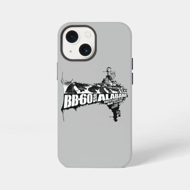 Coque iPhone Battleship Alabama (Verso)