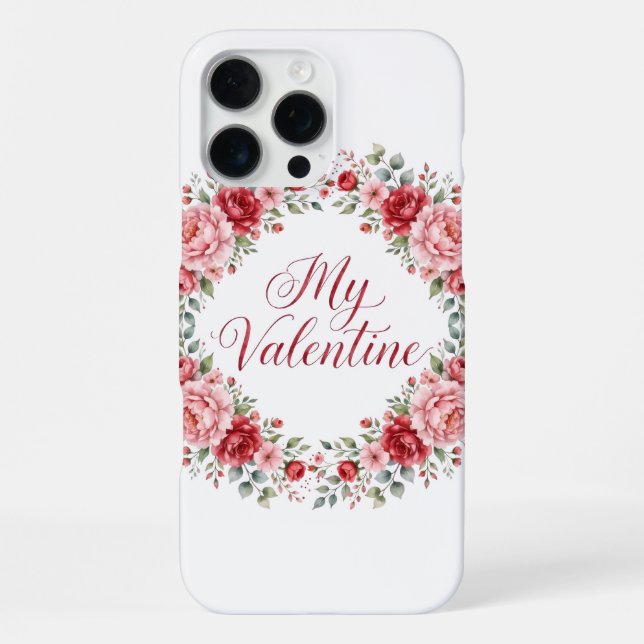 Coque iPhone Be Mine Valentine iPhone 16 Pro Max Case (Verso)