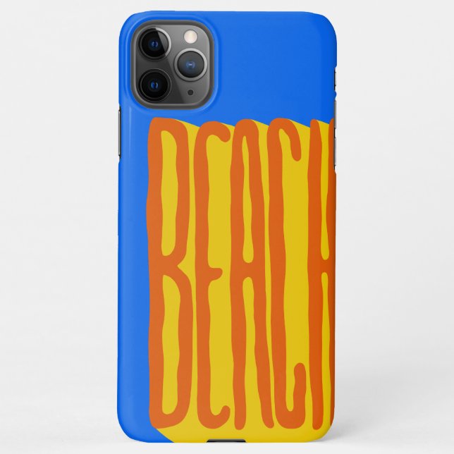 Coque iPhone Beach (Dos)