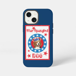 Etui iPhone 13 Mini Beagle Patriotique