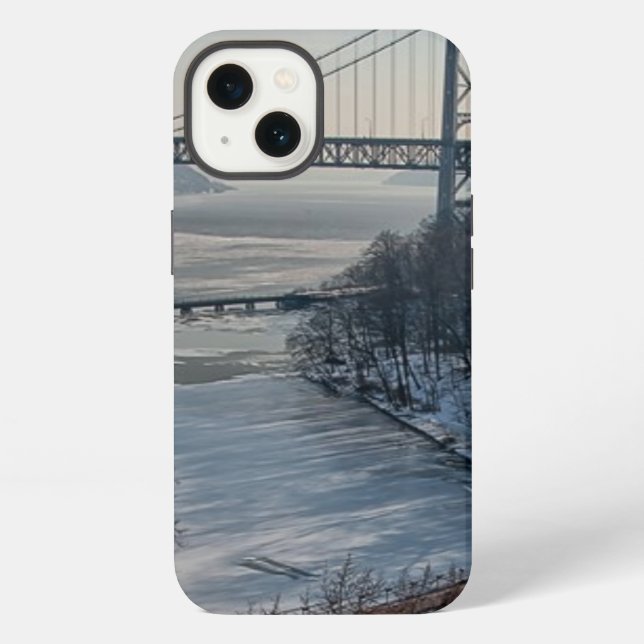 Coque iPhone Bear Mountain Bridge (Verso)