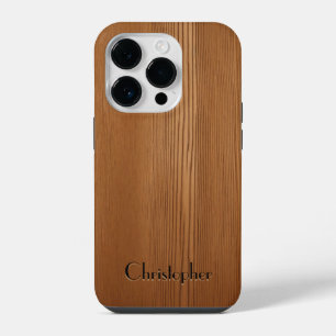Coque Pour iPhone 14 Plus Beau bois - bois