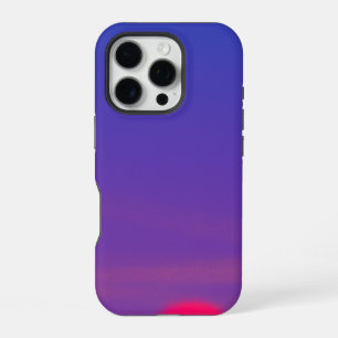 Coque iPhone 16 Pro beau décor de coucher de soleil design