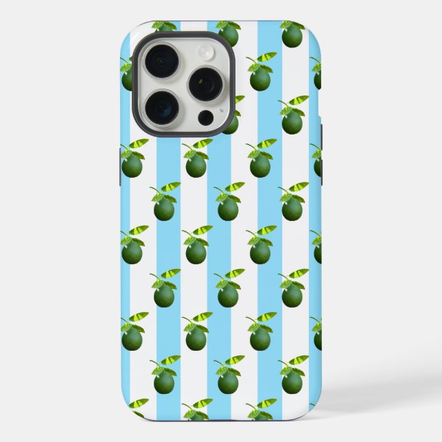 Coque iPhone Beaucoup de citron vert (Verso)