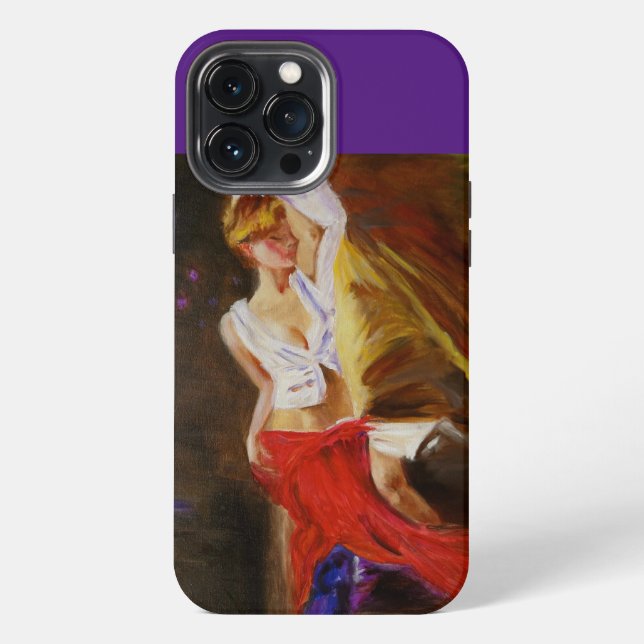 Coque iPhone Beauté Allongée 1 (Verso)