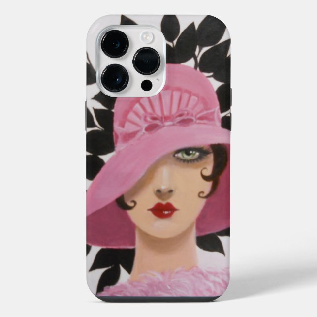 Coque iPhone Beauté Art Déco (Verso)