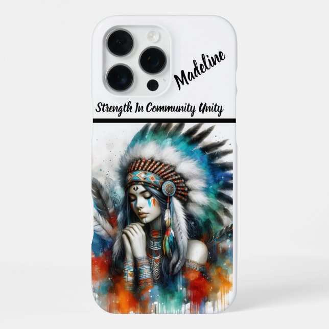 Coque iPhone Beauté culturelle (Verso)