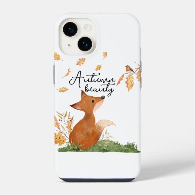 Coque iPhone Beauté d'automne (Verso)