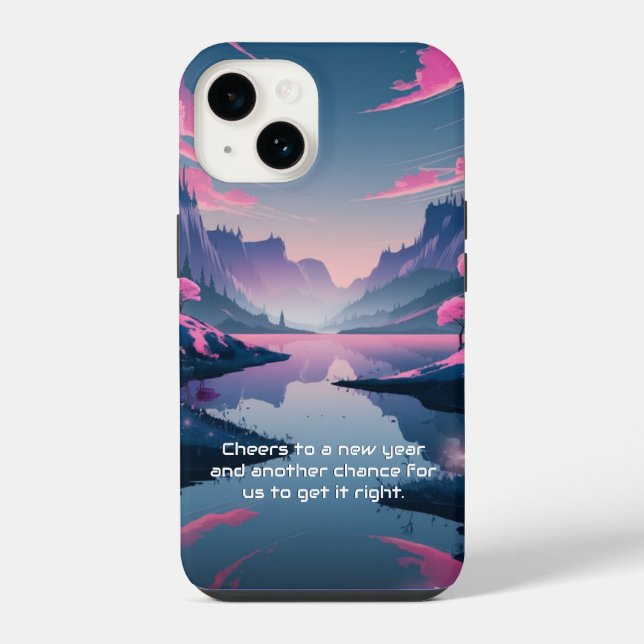 Coque iPhone Beauté Fantaisiste 2025:  (Verso)