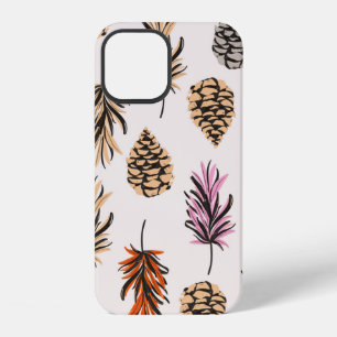 Coque iPhone 12 Beaux éléments vintage sans couture de couleur aut