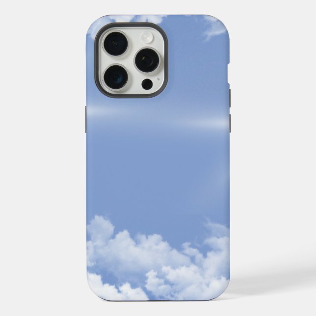 Coque iPhone beaux nuages (Verso)