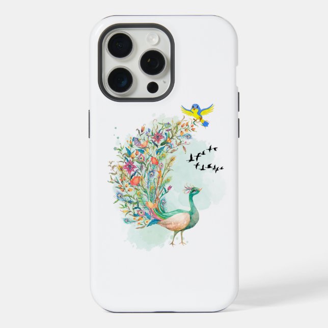 Coque iPhone beaux oiseaux (Verso)