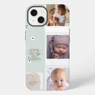 Etui iPhone 13 bébé avec de grands vœux