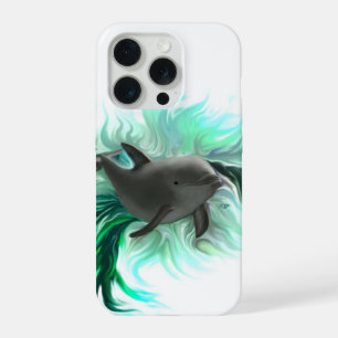 Coque iPhone 15 Pro Bébé dauphin