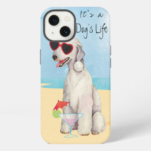 Etui iPhone 13 Bedlington Terrier d'été
