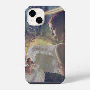 Coque Pour iPhone 14 Bel Ange avec l'Art Fantastique de Fée