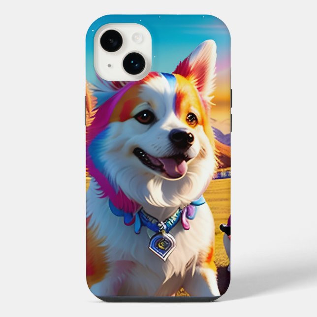 Coque iPhone Bel Animal Quatre (Verso)