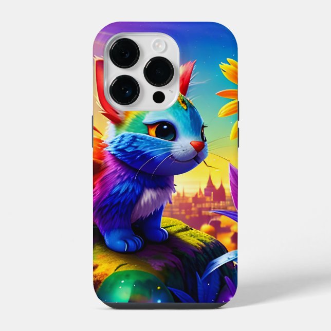 Coque iPhone Bel Animal Trois (Verso)