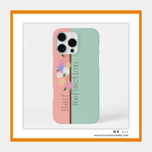 Coque iPhone 16 Pro Max Belle disposition de marguerites colorées sur un r