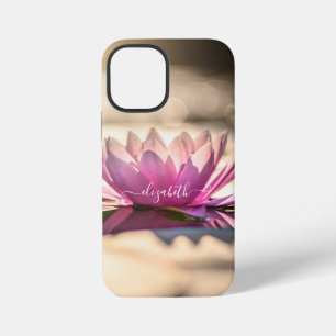 Coque iPhone 12 Mini Belle Fleur de Lotus,Lac,Zen