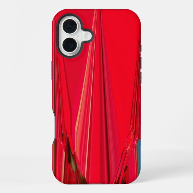 Coque iPhone Belle impression d'art de design de couleur de tex (Verso)