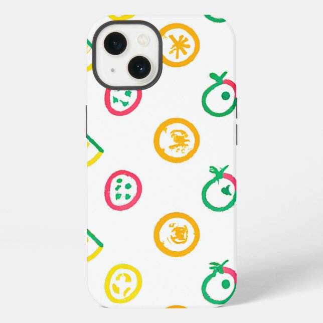 Coque iPhone Belle oeuvre Motif. Commandez dès maintenant  (Verso)