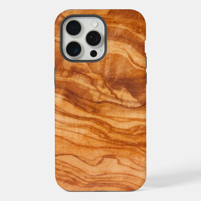 Coque iPhone Belle pièce de bois (Verso)