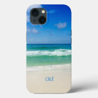 Belle plage Photo Monogramme Ocean Waves