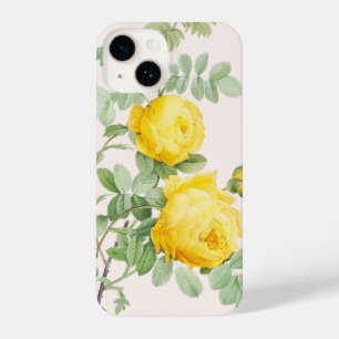 Coque Pour iPhone 14 Belle Rose Jaune Jardin Fleur Floral Art
