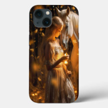 Belles lumières Imaginaire fille Cheval
