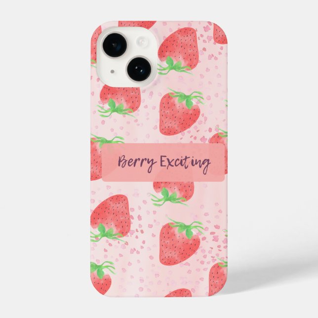 Coque iPhone Berry Exciting (Verso)