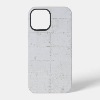 Coque iPhone 12 béton peint blanc
