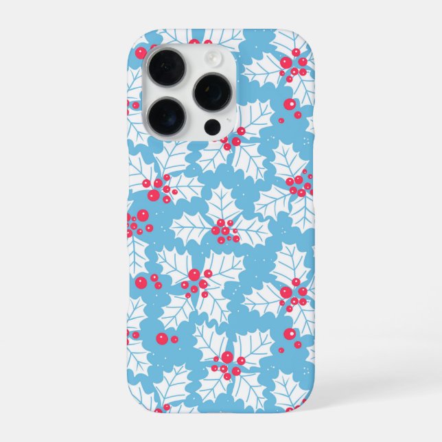 Coque iPhone Beurre creux sur bleu (Verso)