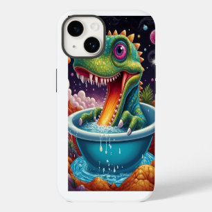 Coque Pour iPhone 14 Bienvenue dans le monde magique de Dino Delights