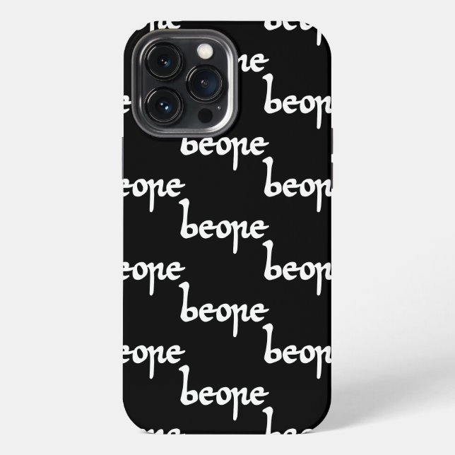 Coque iPhone Bière Old English (Verso)