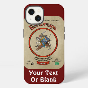Etui iPhone 13 Bière russe Bogatyr