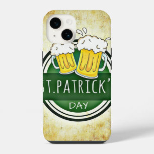 Coque Pour iPhone 14 Bières de la Saint-Patrick