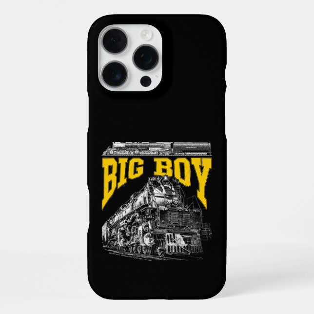 Coque iPhone Big Boy 4014 Union Pacific Classe 4000. Loco à vap (Verso)
