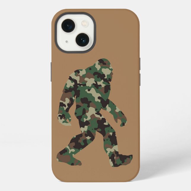 Coque iPhone Bigfoot Sasquatch Camo (Verso)