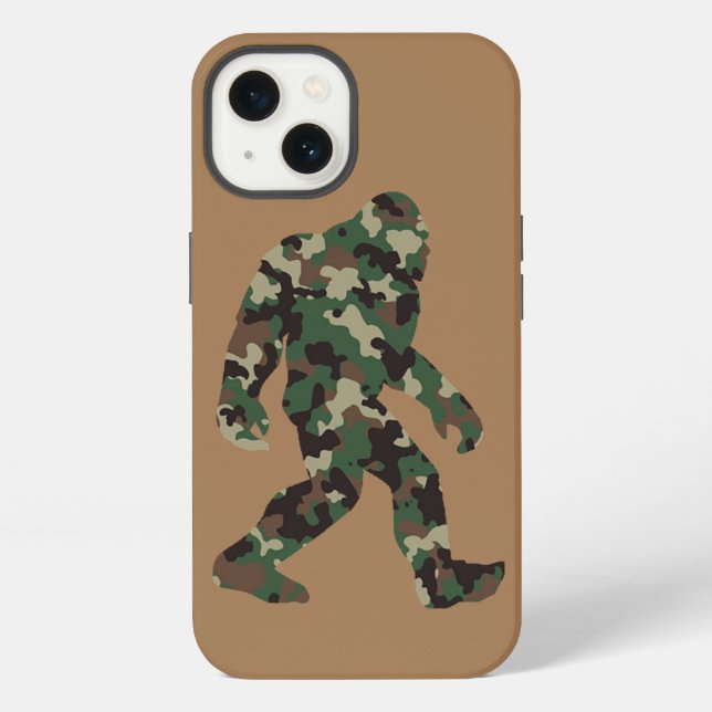 Coque iPhone Bigfoot Sasquatch Camo (Verso)