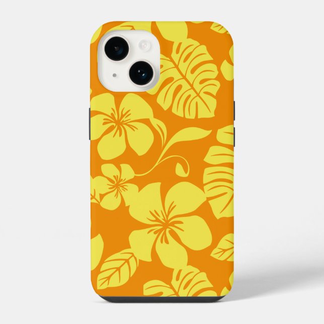 COQUE iPhone BIKINI ROSE (TANGERINE/JAUNE) (Verso)