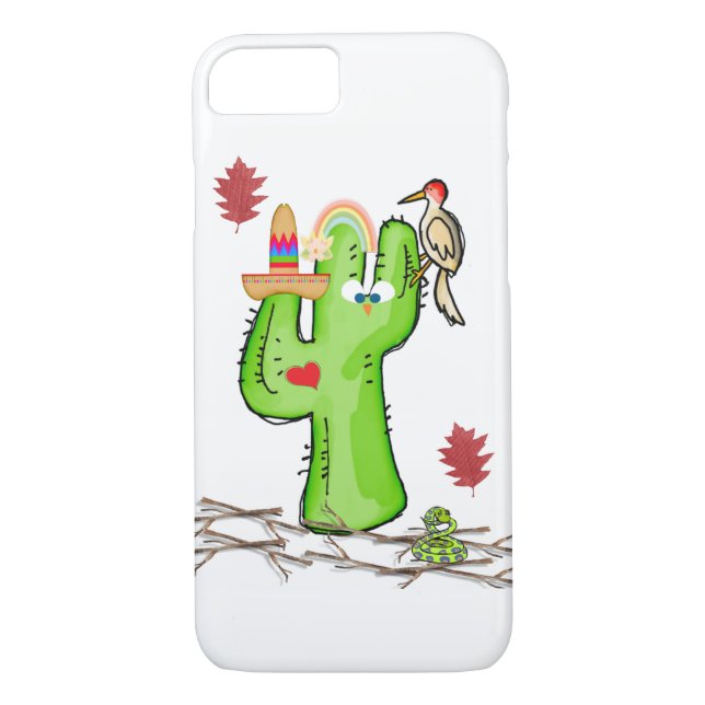 Coque iphone Bird Cactus (Dos)
