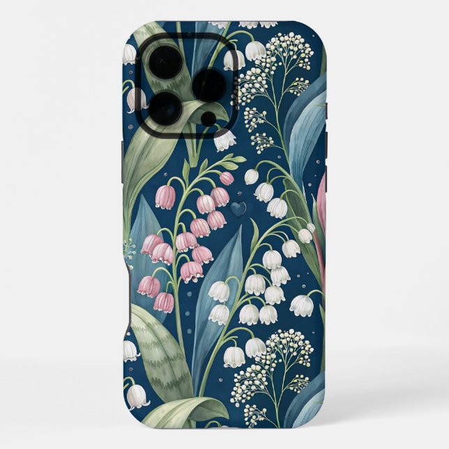 Coque iPhone Birth Flower Botanical Design (Verso)