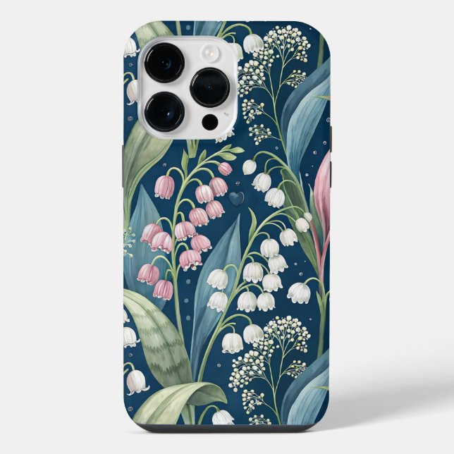 Coque iPhone Birth Flower Botanical Design (Verso)